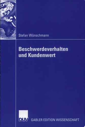 Beschwerdeverhalten und Kundenwert