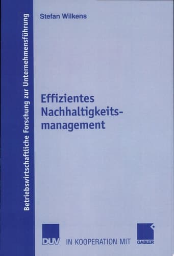 Effizientes Nachhaltigkeitsmanagement