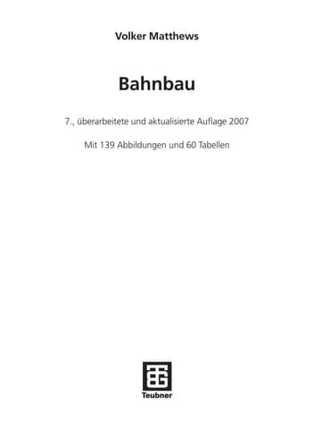 Bahnbau