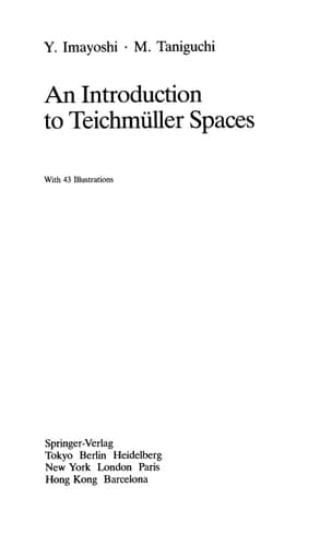 An Introduction to Teichmüller Spaces