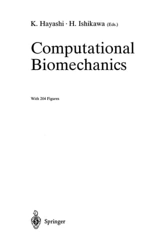 Computational Biomechanics