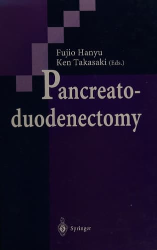 Pancreatoduodenectomy