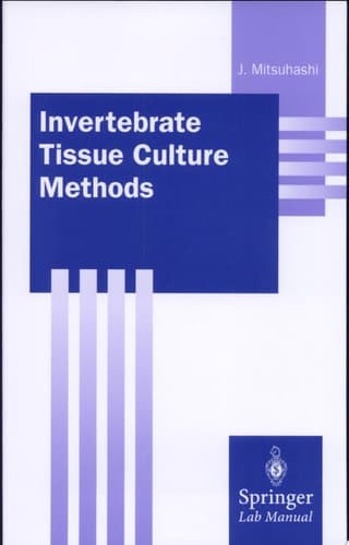 Invertebrate Tissue Culture Methods