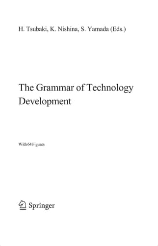 The Grammar of Technology Development