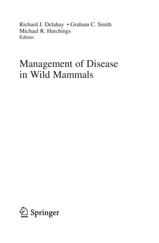 Management of Disease in Wild Mammals