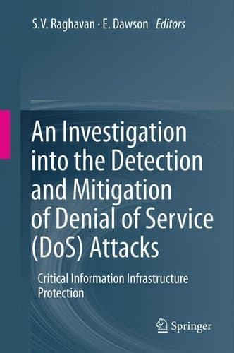 An Investigation into the Detection and Mitigation of Denial of Service (DoS) Attacks Critical Information Infrastructure Protection