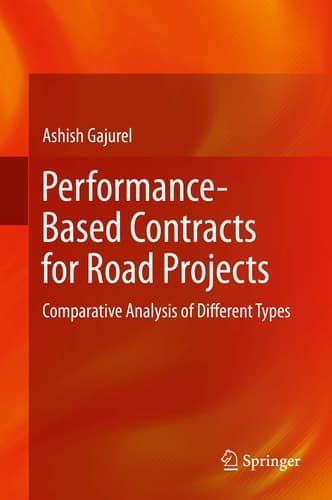Performance-Based Contracts for Road Projects Comparative Analysis of Different Types