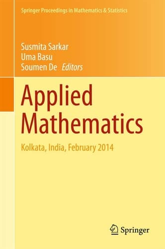Applied Mathematics Kolkata, India, February 2014