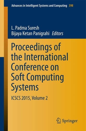 Proceedings of the International Conference on Soft Computing Systems ICSCS 2015, Volume 2