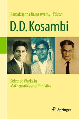 D.D. Kosambi Selected Works in Mathematics and Statistics