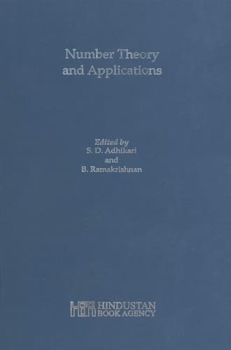 Number Theory and Applications Proceedings of the International Conferences on Number Theory and Cryptography