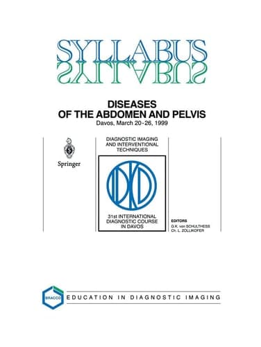 Diseases of the Abdomen and Pelvis Diagnostic Imaging and Interventional Techniques