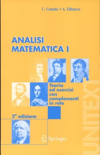 Analisi Matematica I Teoria ed esercizi con complementi in rete