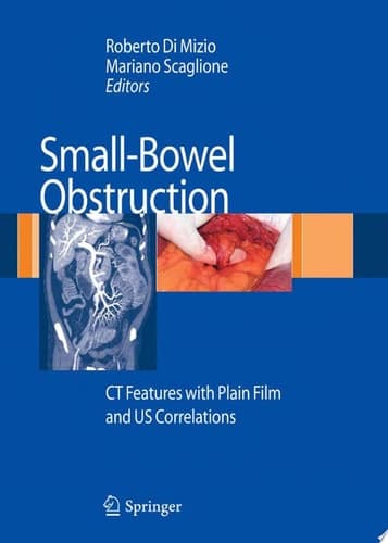Small-Bowel Obstruction CT Features with Plain Film and US correlations