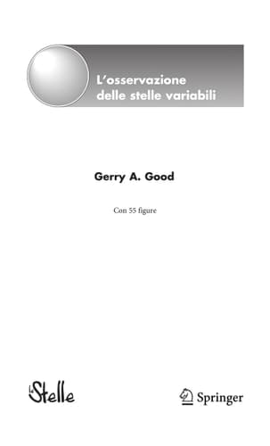 L'osservazione delle stelle variabili