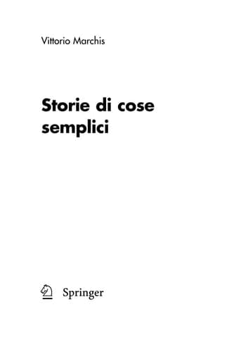 Storie di cose semplici