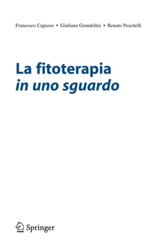 La fitoterapia in uno sguardo