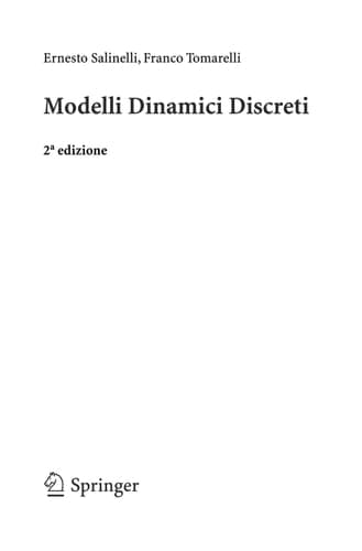 Modelli Dinamici Discreti