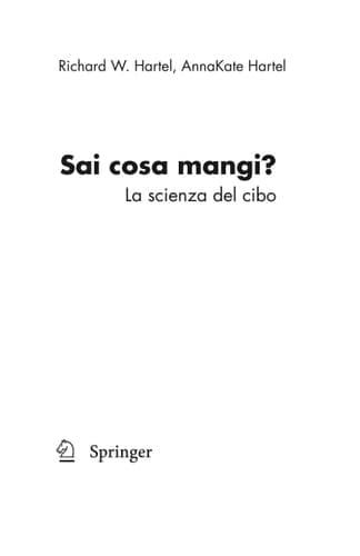 Sai cosa mangi? La scienza del cibo