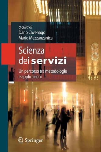 Scienza dei servizi Un percorso tra metodologie e applicazioni