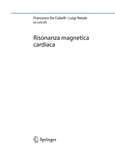 Risonanza magnetica cardiaca