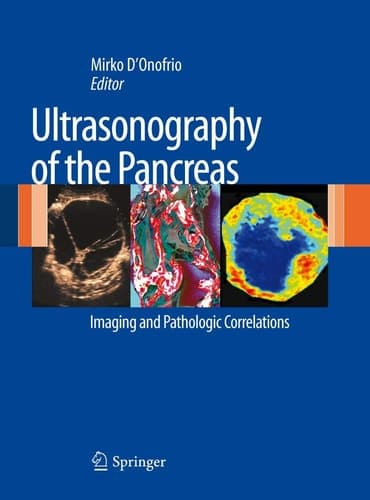 Ultrasonography of the Pancreas Imaging and Pathologic Correlations