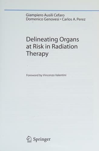 Delineating Organs at Risk in Radiation Therapy