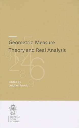 Geometric Measure Theory and Real Analysis