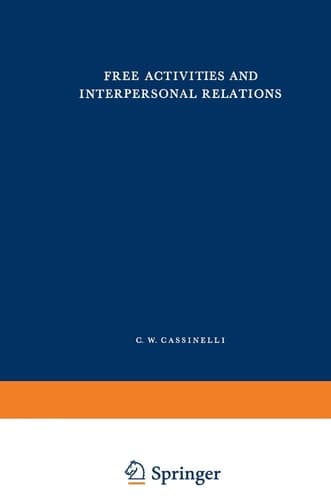 Free Activities and Interpersonal Relations