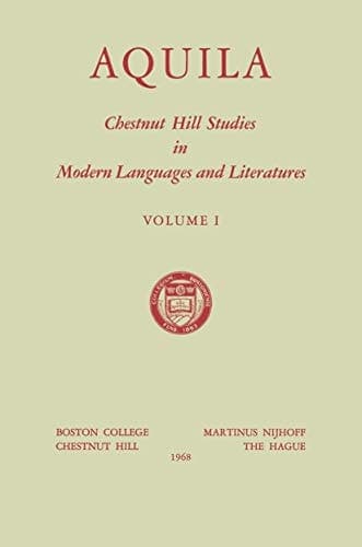 Aquila Chestnut Hill Studies in Modern Languages and Literatures