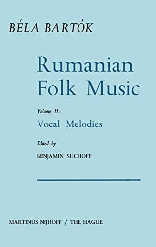 Rumanian Folk Music Vocal Melodies