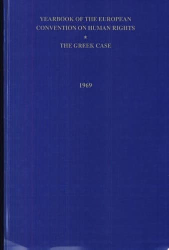 Yearbook of the European Convention on Human Rights