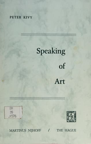 Speaking of Art