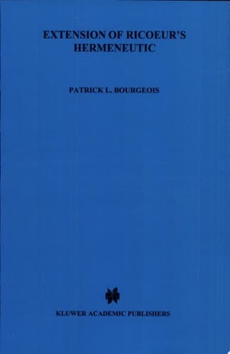 Extension of Ricoeur’s Hermeneutic