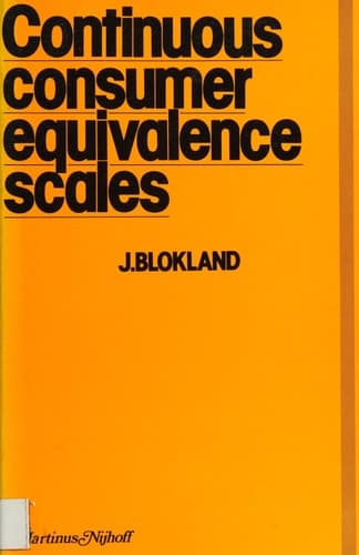 Continuous Consumer Equivalence Scales: Item-specific effects of age and sex of household members in the budget allocation model