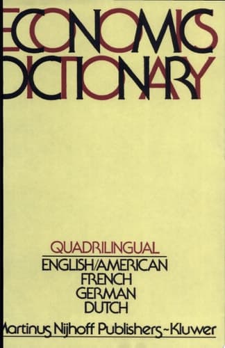 Quadrilingual Economics Dictionary