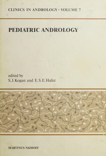 Pediatric Andrology