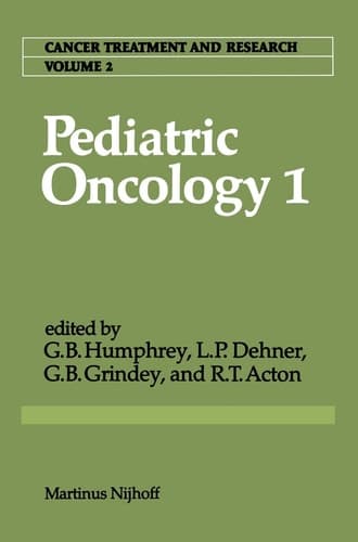 Pediatric Oncology 1 with a special section on Rare Primitive Neuroectodermal Tumors
