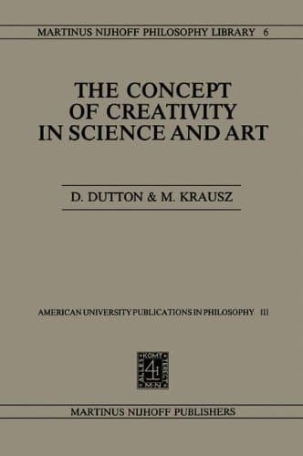 The Concept of Creativity in Science and Art