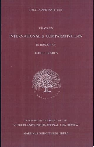 Essays on International and Comparative Law In Honour of Judge Erades
