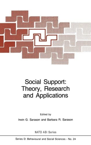 Social Support: Theory, Research and Applications