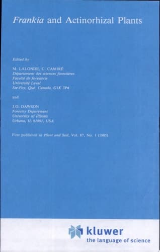 Frankia and Actinorhizal Plants
