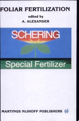 Foliar Fertilization Proceedings of the First International Symposium on Foliar Fertilization
