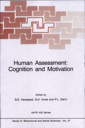 Human Assessment: Cognition and Motivation