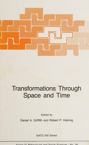 Transformations Through Space and Time: An Analysis of Nonlinear Structures, Bifurcation Points and Autoregressive Dependencies (NATO Science Series D:, 29)