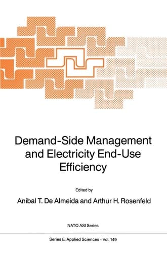 Demand-Side Management and Electricity End-Use Efficiency (NATO Science Series E:, 149)
