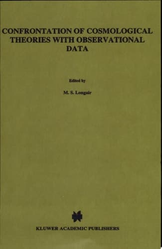 Confrontation of Cosmological Theories with Observational Data