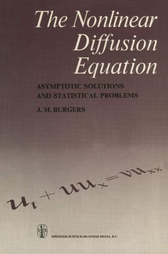 The Nonlinear Diffusion Equation Asymptotic Solutions and Statistical Problems