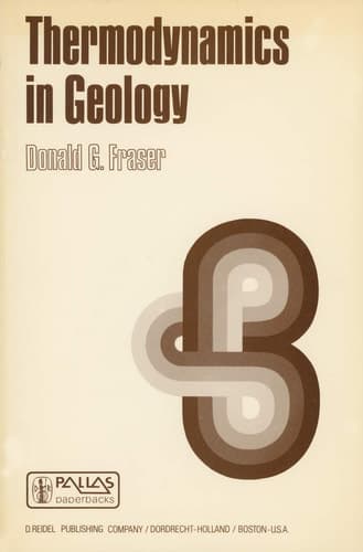 Thermodynamics in Geology: Proceedings of the NATO Advanced Study Institute held in Oxford, England, September 17–27, 1976 (Nato Science Series C:)