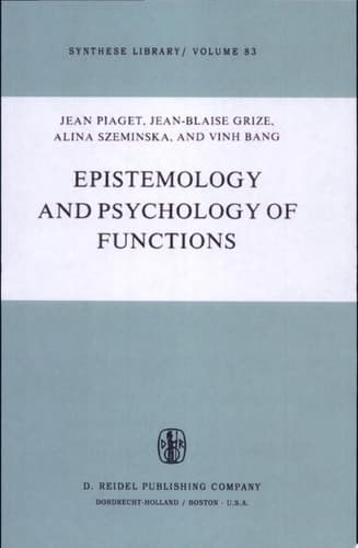 Epistemology and Psychology of Functions